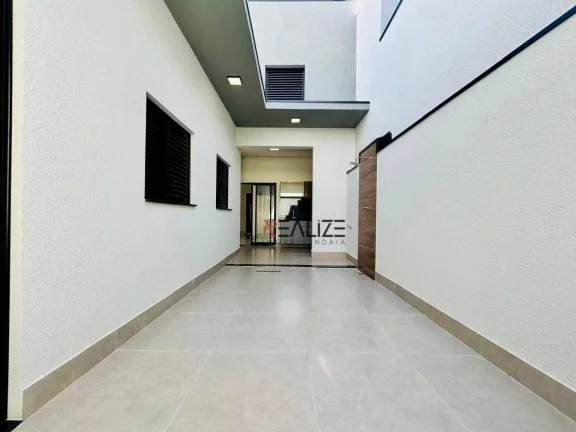 Imagem Casa moderna com 3 dormitórios à venda, 105 m² por R$ 960.000 - Condomínio Jardins do Império - Indaiatuba/SP