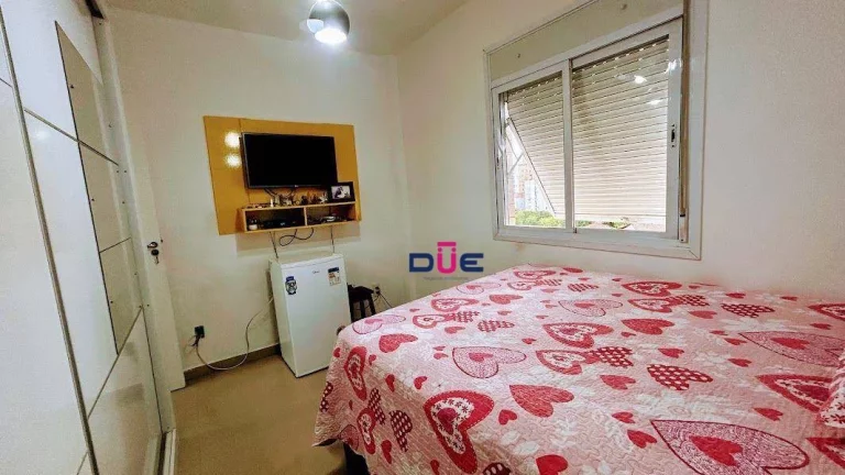 Imagem Apartamento com 2 dormitórios à venda, 66 m² por R$ 550.000 - Embaré - Santos/SP