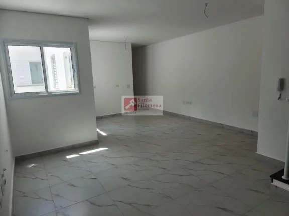 Imagem Cobertura para Venda em Santo André, Campestre, 3 dormitórios, 1 suíte, 2 banheiros, 2 vagas