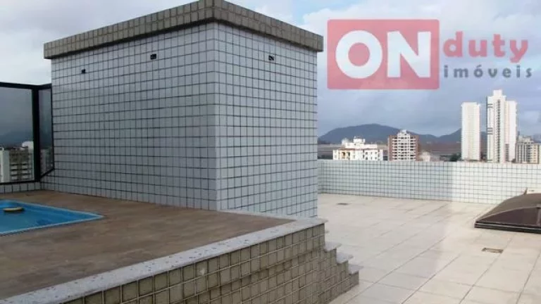 Imagem Cobertura com 3 dormitórios à venda, 279 m² por R$ 1.400.000,00 - Aparecida - Santos/SP