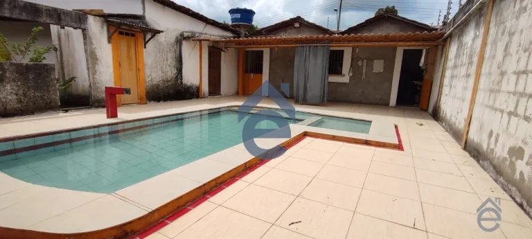 Chacará de fácil acesso em Pilar, Alagoas, com casa e piscina, 2100m2