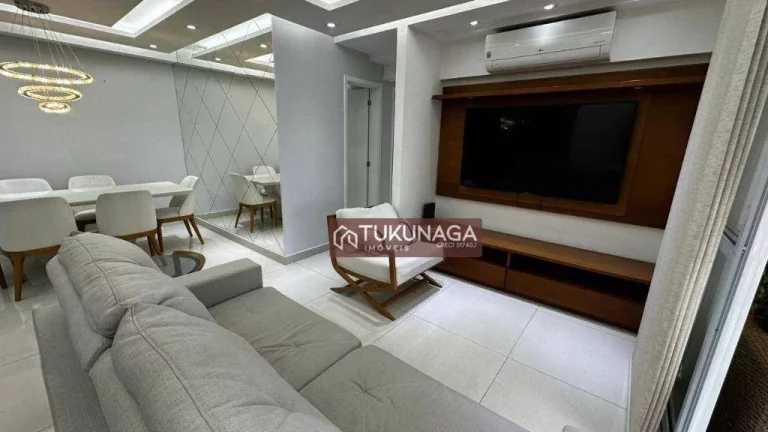 Imagem Apartamento com 3 quartos à venda, 95 m² por R$ 1.090.000 - Jardim Flor da Montanha - Guarulhos/SP