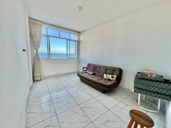 Imagem Apartamento com 1 quarto à venda, 45 m² por R$ 280.000 - José Menino - Santos/SP