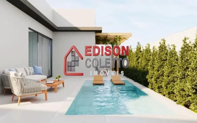 Imagem "Pronto para Morar" Excelente casa nova térrea de luxo à venda ou locação, condomínio Villa Bela Vista, na Reserva Jequitibá, Piracicaba-SP.