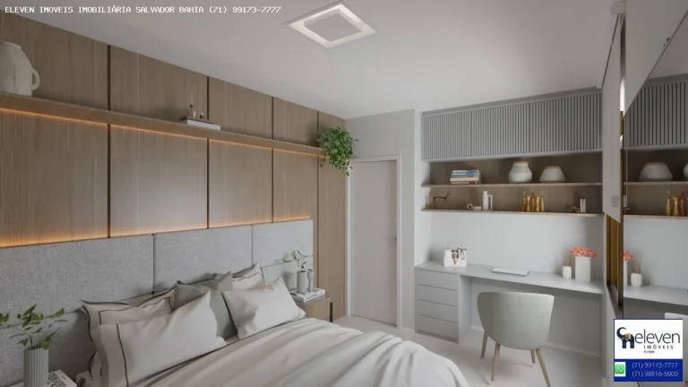 Imagem APARTAMENTO 3/4 , SUÍTE INFRA E DUAS VAGAS 100% REFORMADO E NUNCA HABITADO - PITUBA