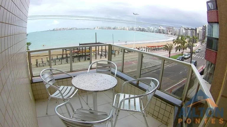 Imagem Apartamento com 3 Quartos à Venda Frente p/ Mar na Praia do Morro - Guarapari/ES