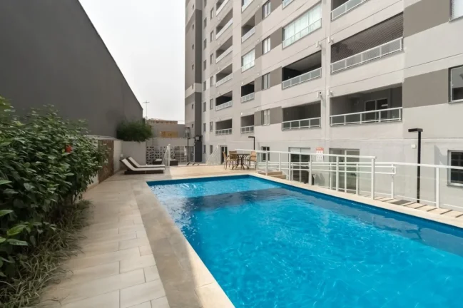 Imagem Apartamento Lapa - 31M², 2 Dorms, Sacada, Academia, Mini Mercado, Piscina, Salão de Festas e Jogos.