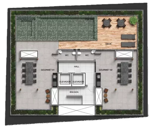 Imagem Gold Palm Residence