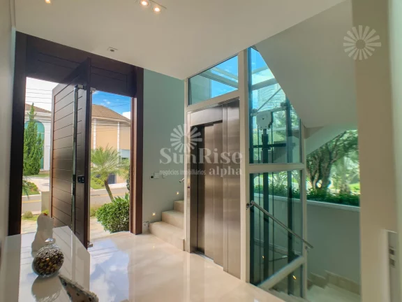 Imagem Casa espetacular Alphaville Conde | 4 suítes - elevador - esquina | 700m² - garagem subterrânea R$70.000