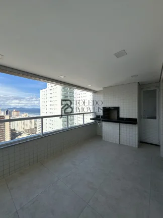 Imagem Apartamento Vista Mar de 2 Dormitórios com suítes no bairro Caiçara - Praia Grande