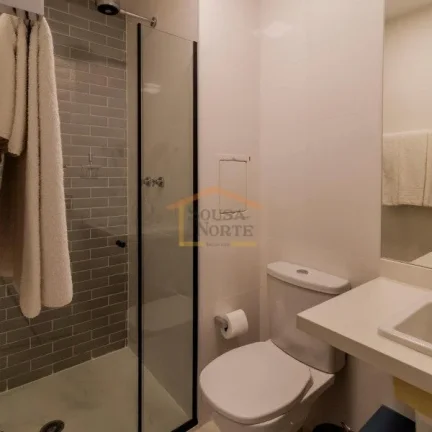 Imagem Apartamento tipo Studio, mobiliado,1 dormitório, banheiro social, sacada, oferecendo iluminação n...