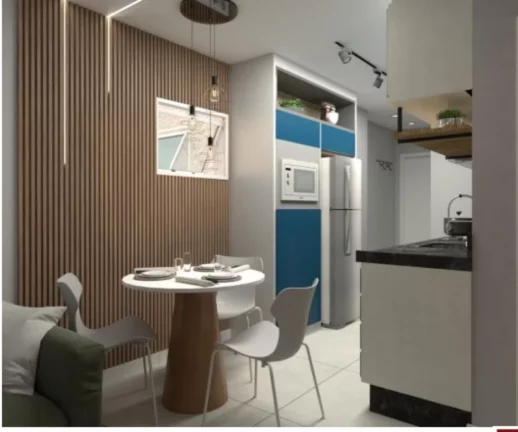 Imagem Apartamento à venda em Parque Novo Oratório, Santo André-SP: 2 quartos, 1 banheiro, 1 vaga, 44m² - Minha Casa Minha Vida!