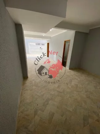 Imagem Sobrado Novo,estuda permuta até 50% ,3 dorms , 1 suíte, sacada,área gourmet com churrasq , 3 vagas ,bairro Vila Humaitá em Santo André