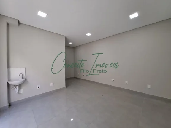 Sala Comercial Nova, Térrea, para Locação  Centro, São José do Rio Preto/SP