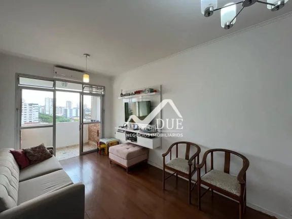 Imagem Apartamento com 2 dormitórios à venda, 72 m² por R$ 530.000,00 - Marapé - Santos/SP