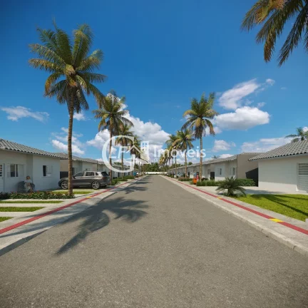 Imagem Casa em Condomínio à Venda em Campo Grande-MS - Jardim Tarumã 2 Quartos, 1 Banheiro, 1 Vaga de Garagem 42m² de Área