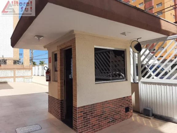 Imagem Apartamento à venda na Guilhermina, Praia Grande-SP: 1 quarto, 1 sala, 1 banheiro e vaga de garagem. Confira!