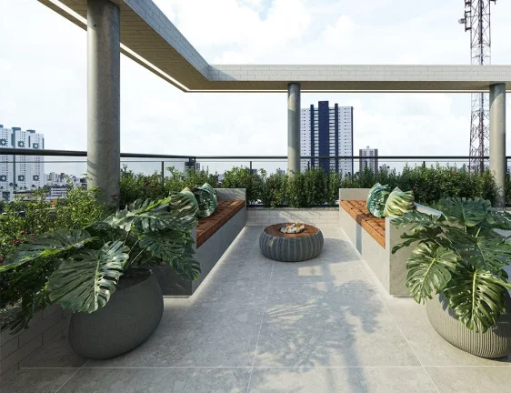 Imagem Apartamento à venda, 58 m² por R$ 443.128,83 - Aeroclube - João Pessoa/PB