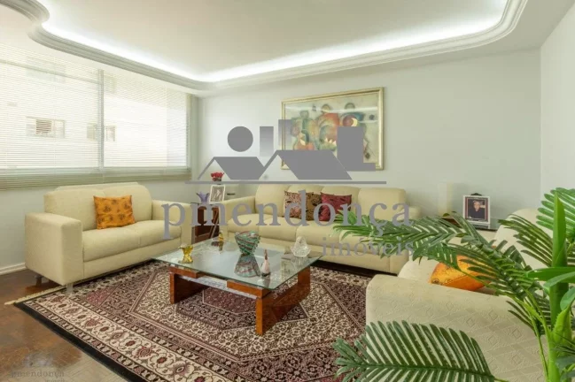 Imagem Apartamento em Higienópolis com 3 quartos (1 suíe ) e 1 vaga, 152 m²