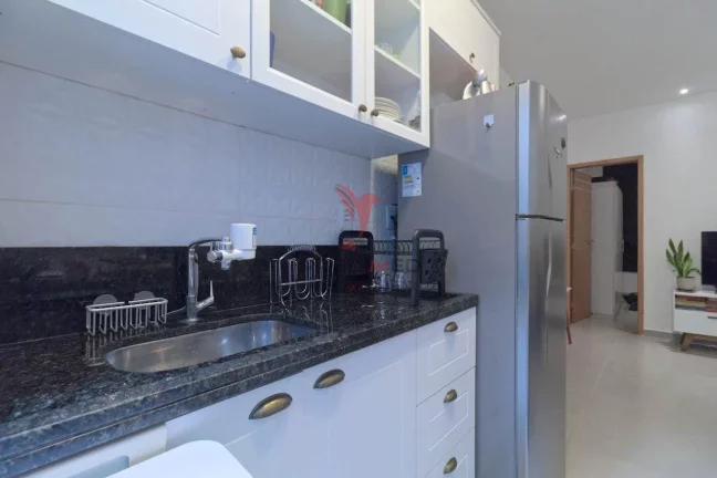Imagem Botafogo 2 quartos mobiliado reformado piso porcelanato condomínio R$180,00