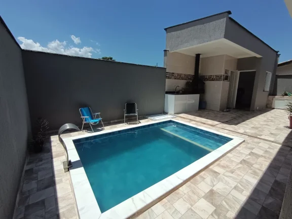 Imagem Casa para Venda em Itanhaém, Balneário Verde Mar, 3 dormitórios, 1 suíte, 3 banheiros, 4 vagas