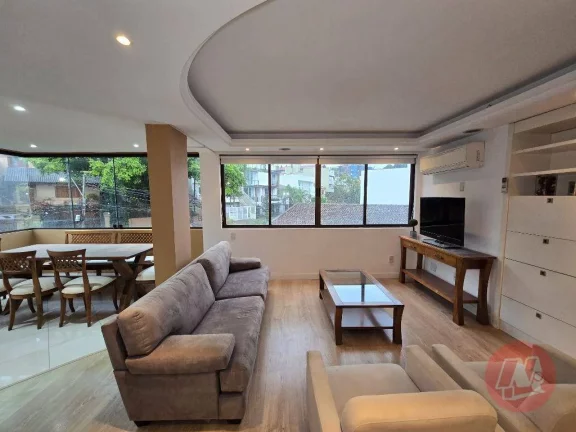 Imagem Apartamento com 2 dormitórios para alugar, 100 m² por R$ 5.070,00/mês - Chácara das Pedras - Porto Alegre/RS