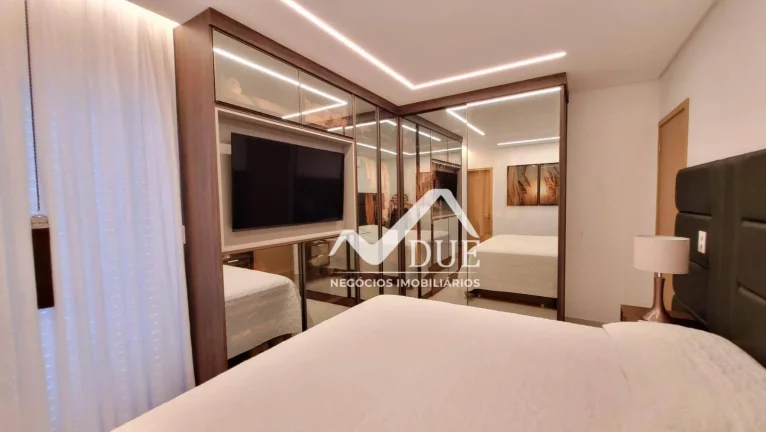 Imagem PORTEIRA FECHADA, VISTA MAR PANORAMICA, 3 SUITES, LAZER COMPLETO, VARANDA GOURMET, 2 VAGAS, BOQUEIRÃO, SANTOS/SP