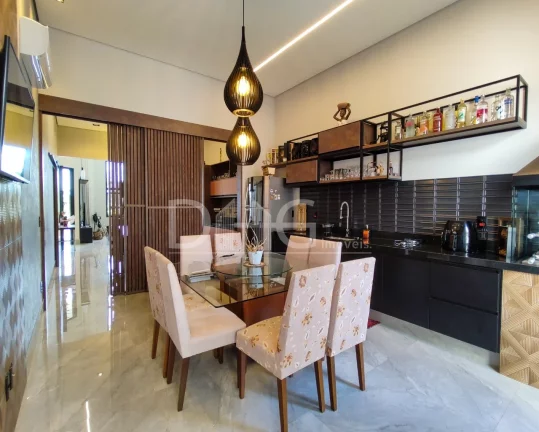 Imagem Casa térrea para venda com 3 suítes / Condomínio Reserva Real / Paulínia/SP