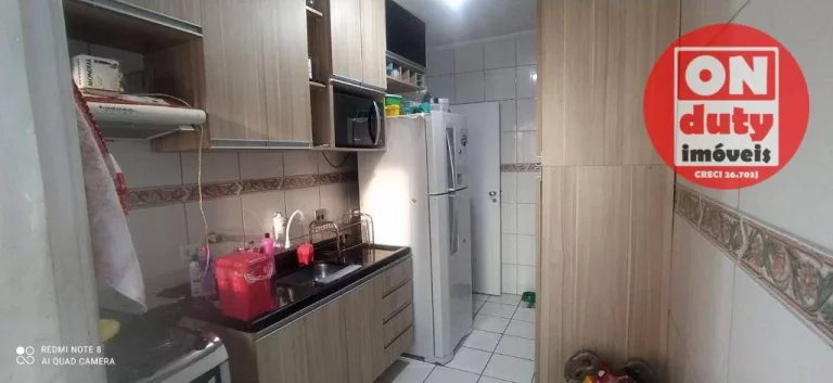 Imagem Apartamento com 1 dormitório à venda, 50 m² por R$ 215.000,00 - Vila São Jorge - São Vicente/SP