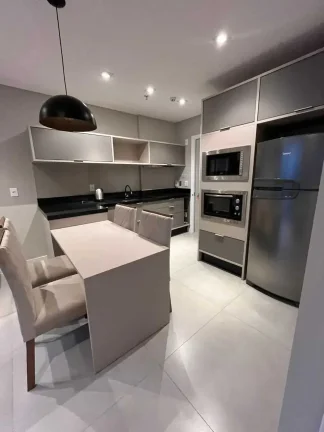 Imagem Apartamento mobiliado de 1 dormitório e 1 vaga na Meia Praia, Itapema/SC