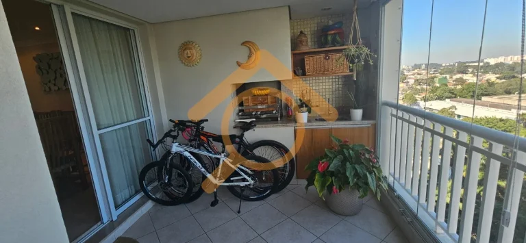 Imagem Apartamento de luxo no Condomínio Iepe Golf: 3 quartos, 3 suítes, 3 salas, 4 banheiros, 3 vagas, 185m² no Jardim Marajoara.