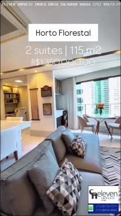 APARTAMENTO NO HORTO FLORESTAL! 115M² FOI TRANSFORMADO PARA  2 SUITES OFERECER AINDA MAIS CONFORTO E FUNCIONALIDADE! COM DUAS VAGAS