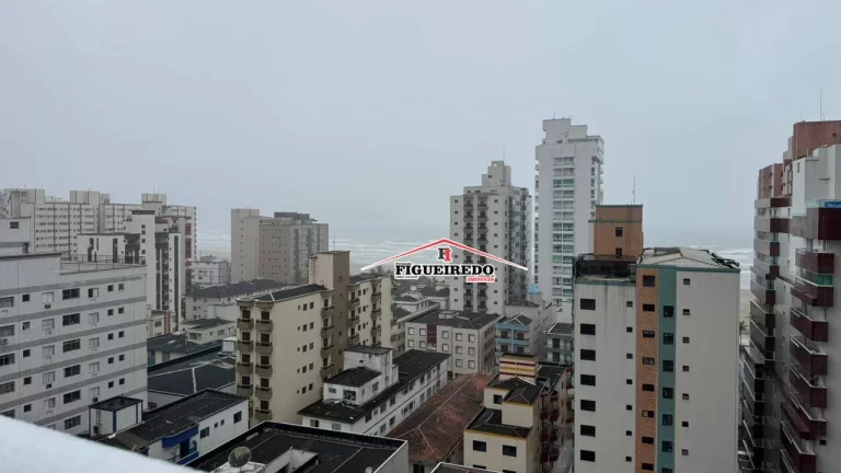 Imagem Apartamento com 1 dormitório à venda, 46 m² por R$ 385.000 - Vila Guilhermina - Praia Grande/SP