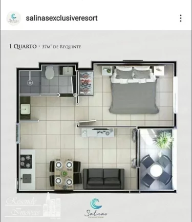 Imagem FLAT PARA LOCAÇÃO NO ILHA DO ATALAIA