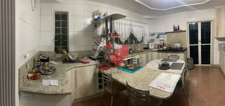 Imagem Sobrado 300m2, estudo permuta por casa ou apto ,3 dorm, 1 suíte, quintal ,churrasq,4 vagas, bairro Centreville, Sto André