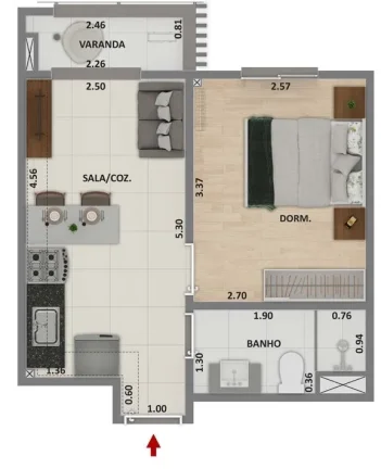 Imagem APARTAMENTO RESIDENCIAL em Rio de Janeiro - RJ, Barra Olímpica
