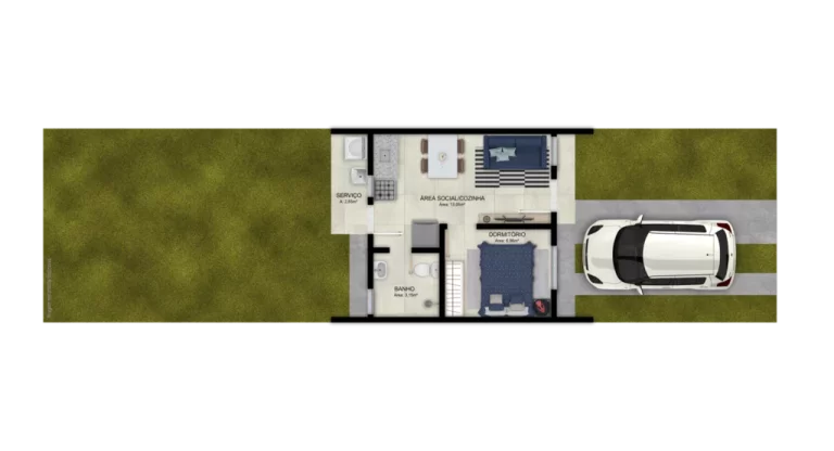 Imagem Solar dos Pássaros - Fase 4 - Casa à venda no bairro Piratini - Alvorada/RS