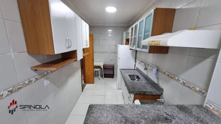 Imagem Apartamento com 1 dormitório à venda, 49 m² por R$ 350.000,00 - Tupi - Praia Grande/SP