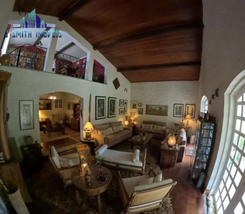 Imagem Chácara com 4.192m², casa principal + anexos SPA e academia! Em Condomínio.