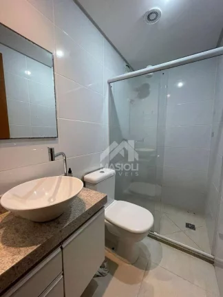 Imagem Apartamento com 2 dormitórios para alugar, 80 m² por R$ 4.575,00/mês - Itapuã - Vila Velha/ES