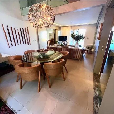 Imagem Vila de Abrantes: Casa de Luxo à Venda em Condomínio Fechado - 4 Quartos, 4 Suítes, 2 Salas - Camaçari-BA - 298m²