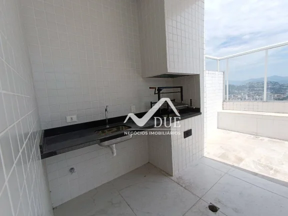 Imagem Cobertura com 3 dormitórios à venda, 343 m² por R$ 4.230.000,00 - Gonzaga - Santos/SP