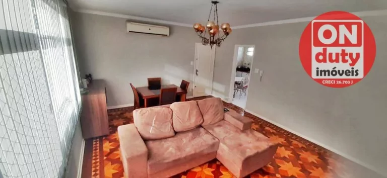 Imagem Apartamento à venda, 130 m² por R$ 680.000,00 - Embaré - Santos/SP
