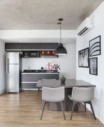 Imagem Apartamento mobiliado 1 dormitório para aluguel no brooklin