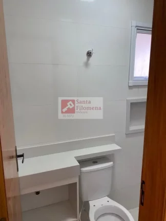 Imagem Cobertura para Venda em Santo André, Vila Camilópolis, 2 dormitórios, 1 suíte, 3 banheiros, 1 vaga
