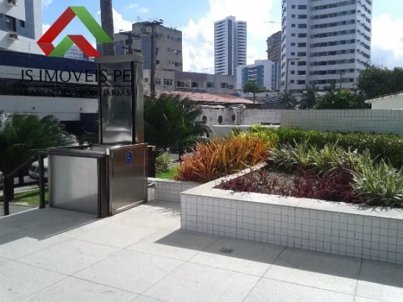 Imagem Flat de luxo para locação em Recife-PE, no bairro Setubal - 1 quarto, 1 suíte, 2 salas, 1 banheiro, 1 vaga, 30m².