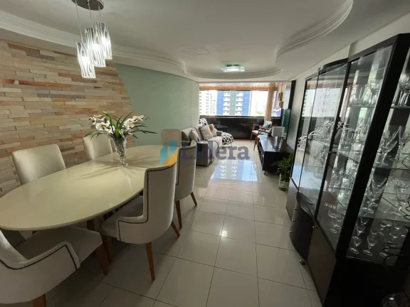 Imagem Apto à venda - 3 Suítes - 2 cozinhas - 121.53 m² - Tambaú, João Pessoa-PB