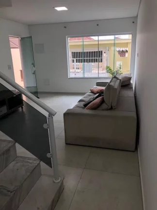 Imagem Sobrado com 4 dormitórios, 438 m² - venda por R$ 1.450.000,00 ou aluguel por R$ 4.620,00/mês - Parque Oratório - Santo André/SP
