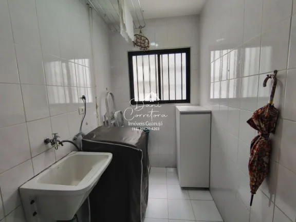 Imagem Apartamento à venda em Guarujá-SP, Morro do Maluf: 3 quartos, 1 suíte, 2 salas, 3 banheiros, 1 vaga de garagem, 126m².