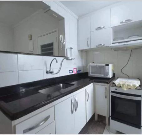 Imagem Apartamento com 1 dormitório na orla da praia, à venda, 57 m² por R$ 370.000 - Aparecida - Santos/SP